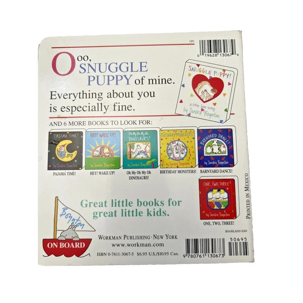 Snuggle Puppy!: A Little Love Song (Board‎ Book)